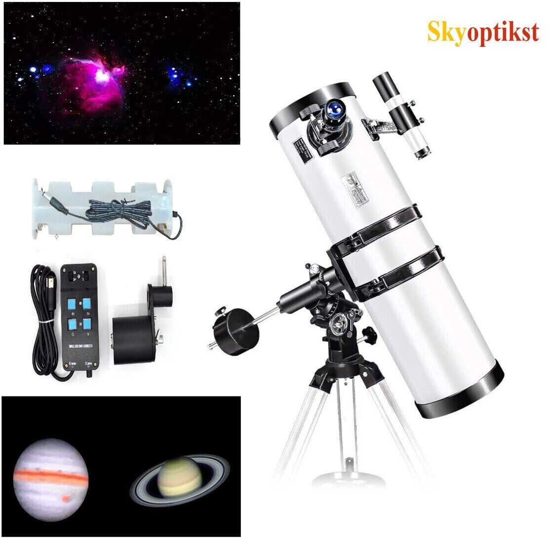 Skyoptikst 150/750 EQ Newtonian Reflector Astronomical telescope+Tracking motor