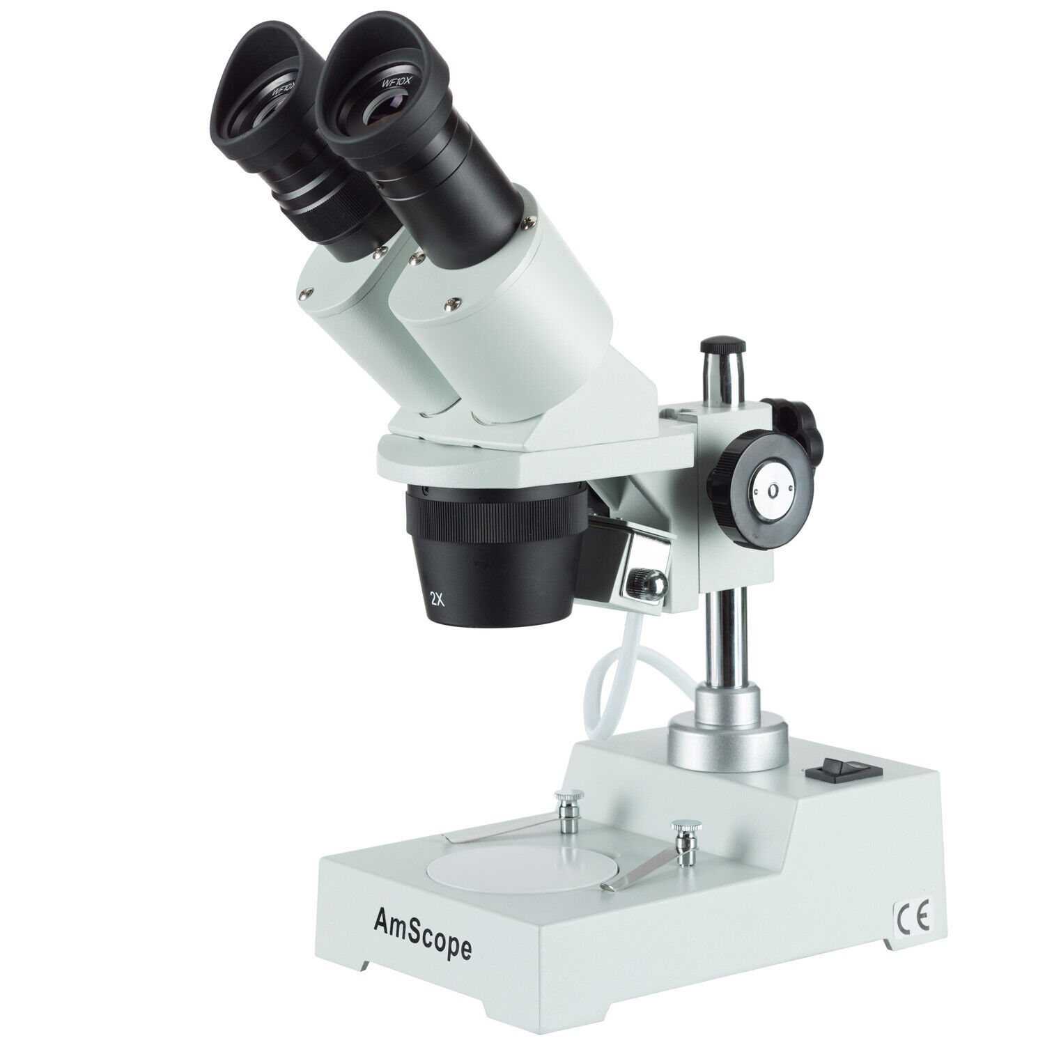 AmScope SE304R-P 20X-40X Sharp Forward Binocular Stereo Microscope