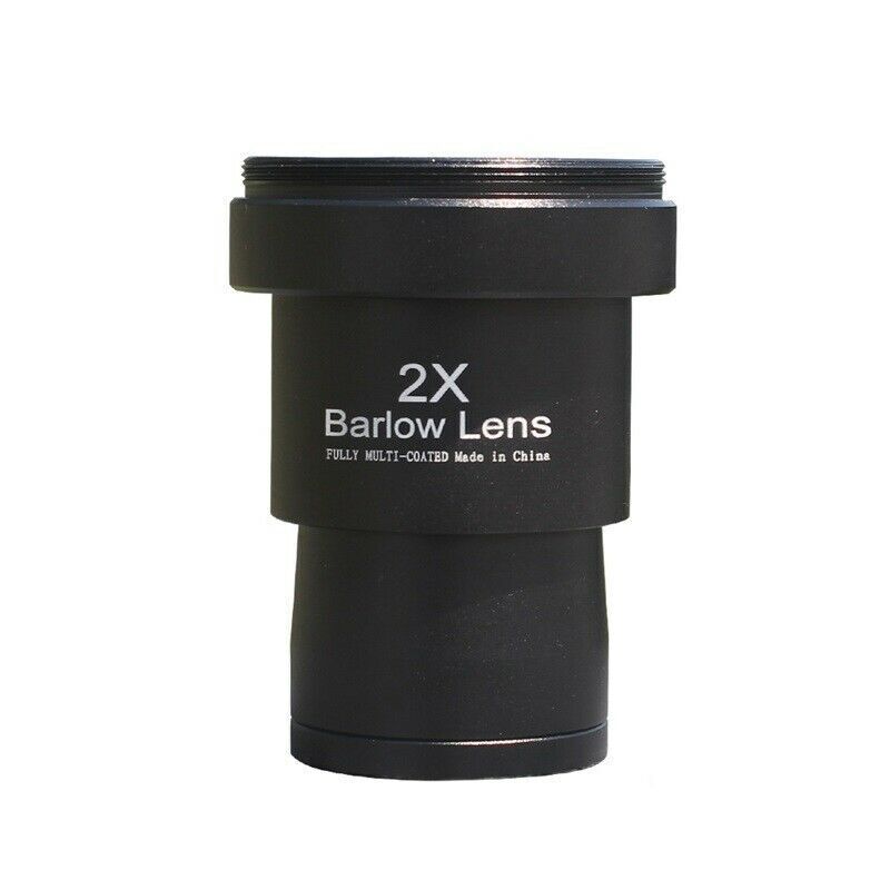 1.25'' 2X 3X 5X Telescope Barlow Lens Fully Multi-coated Telescope Eyepiece Lens