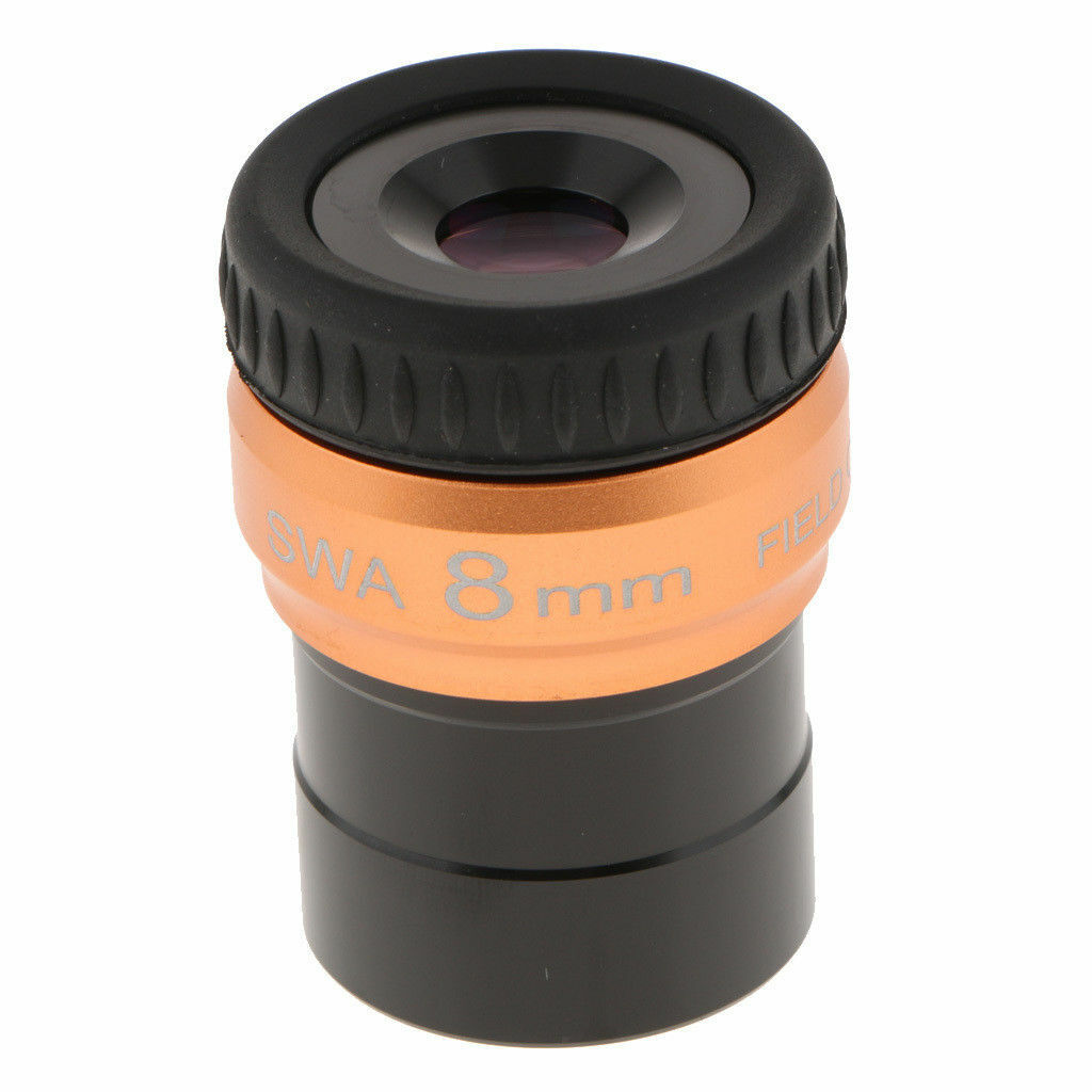SWA 1.25inch 8mm Super Wide Angle 70° Achromatic Eyepiece Lenses for Telescope