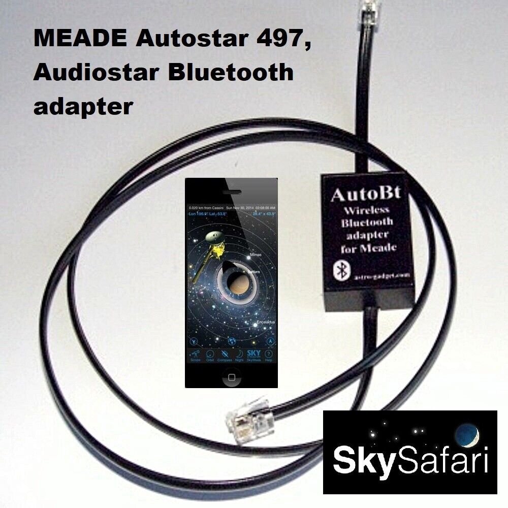 AutoBT - MEADE Autostar 497, Audiostar Bluetooth adapter