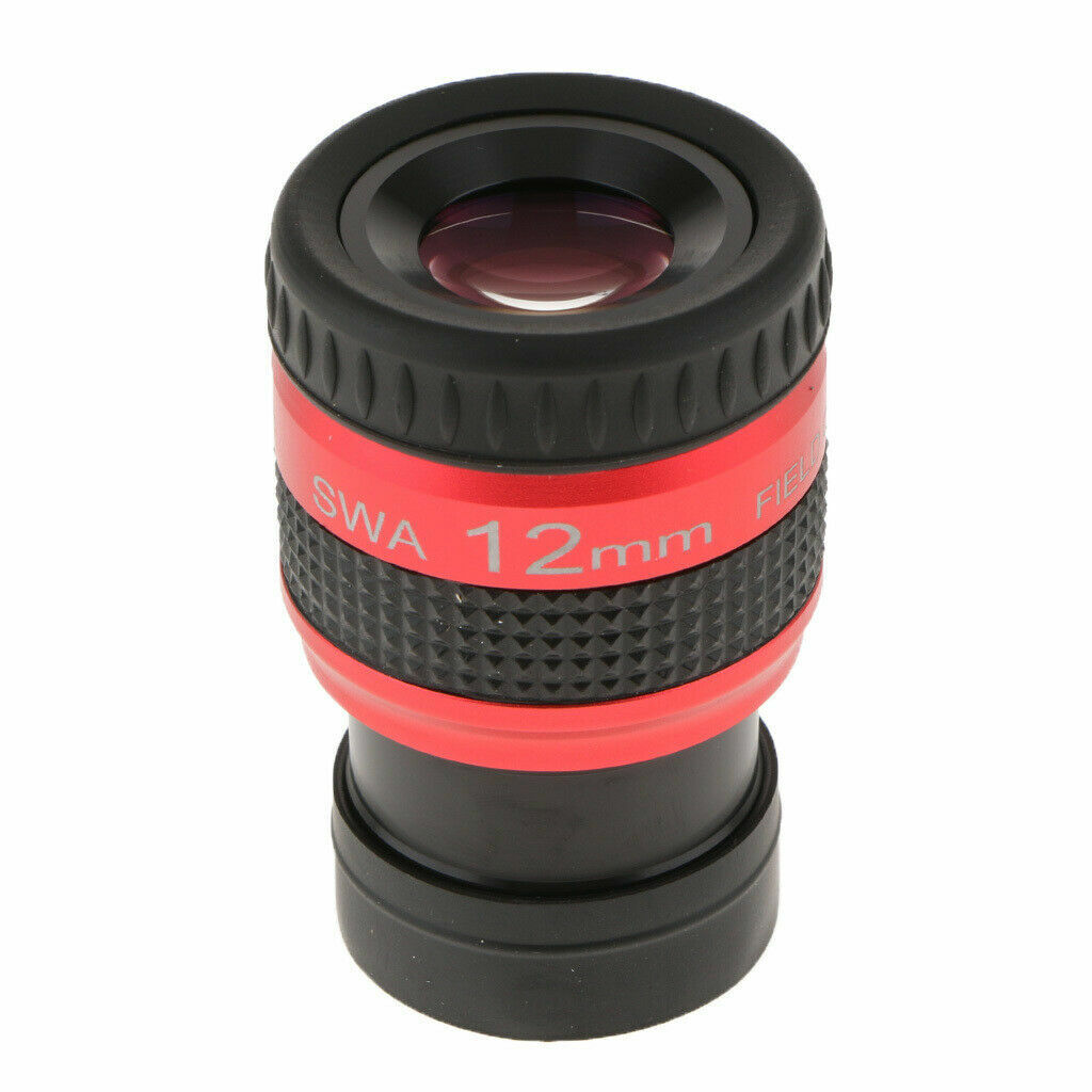 SWA 1.25inch 12mm Super Wide Angle 70° Achromatic Eyepiece Lenses for Telescope