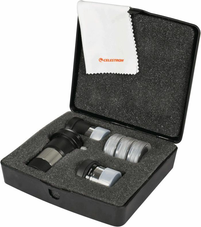 Celestron AstroMaster 1.25 inch Astronomy Accessory Kit Filters and Eyepiece Set