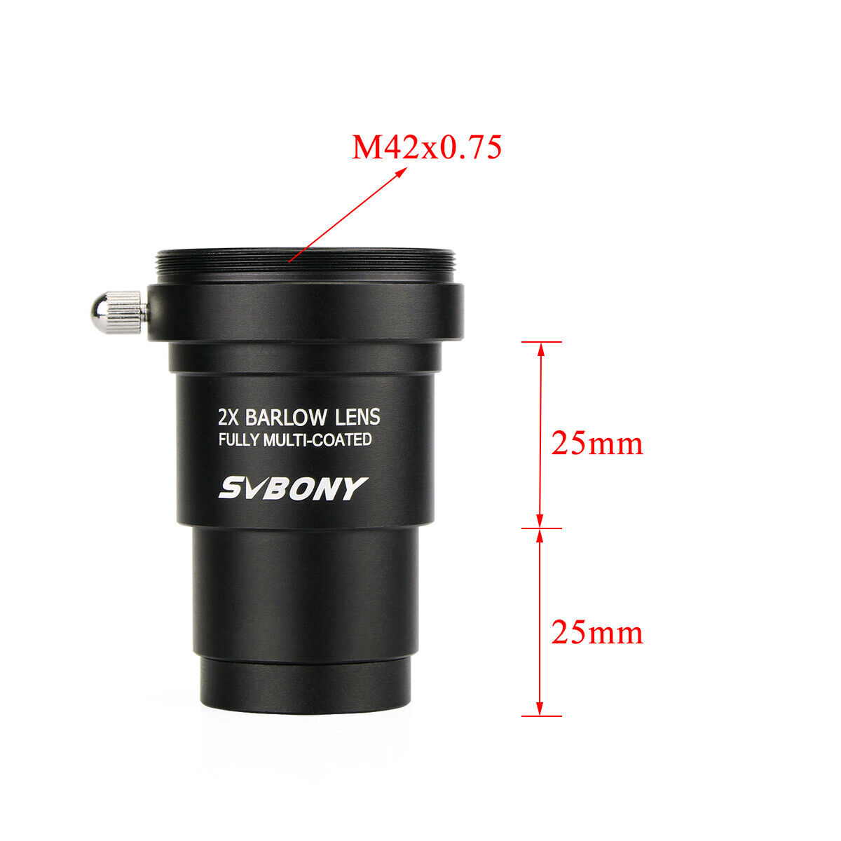 SVBONY 1.25inch 2X Barlow Lens+ 1.25\