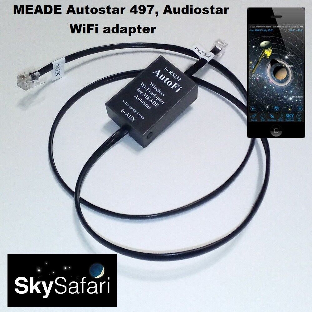 AutoFi - MEADE Autostar 497, Audiostar WiFi adapter