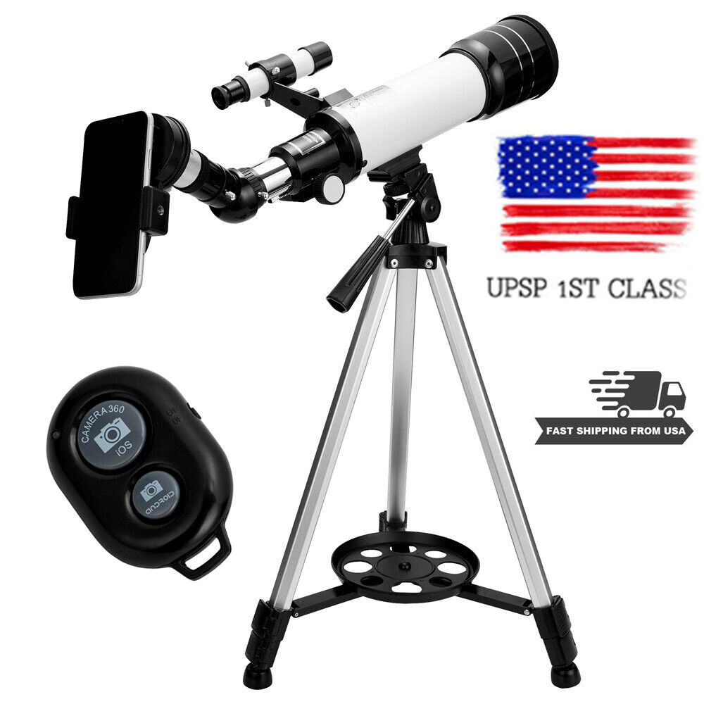 Portable Telescope HD high Magnification Astronomical Refracting With Tripod New